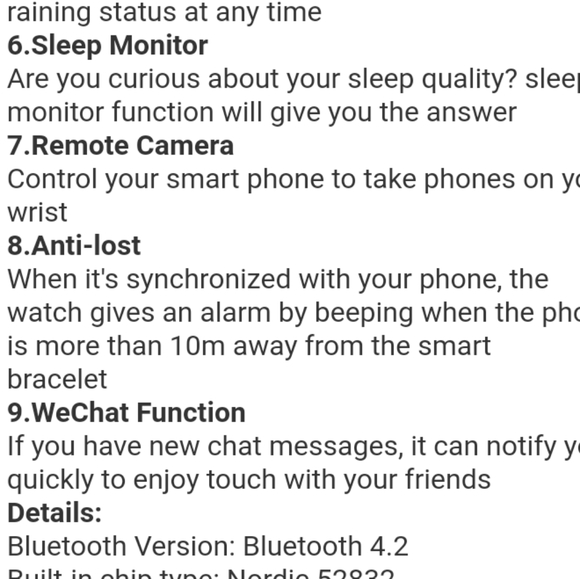 Weight loss digital smart watch - Picture 5 of 5